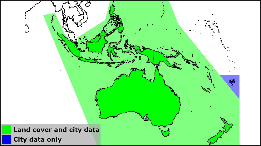 Indo-Pacific data coverage